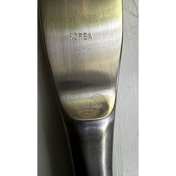 Pottery Barn TIVOLI Flatware Stainless 18/10 Satin Korea Knife 8 1/4” - Picture 3 of 3